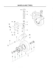 Husqvarna WGP3616 - 2010-10 - Wheels & Tyres