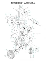 Husqvarna WH3614A - 2001-2 - Mower Deck & Cutting Deck