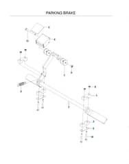 Husqvarna WH4818 - 2010-9 - Parking Brake