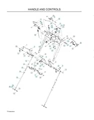 Husqvarna WH5219EFQ968999253 - Handle & Controls