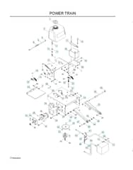 Husqvarna WH5219EFQ968999253 - Power Train