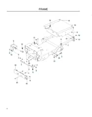 Husqvarna WHF3617966947008 - Frame