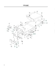 Husqvarna WHF6123966947007 - Frame