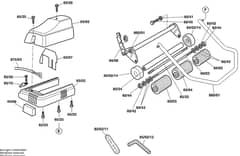 Atco Windsor 12 - F016302242 - Front Roller Assembly