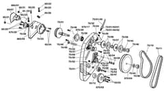 Atco Windsor 14S - 3616C14A70 - Drive Assembly