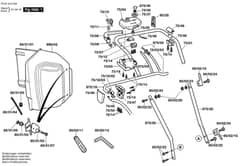 Atco Windsor 14S - F016314003 - Handle Assembly
