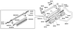 Atco Windsor 14S - F016314042 - Front Roller Assembly