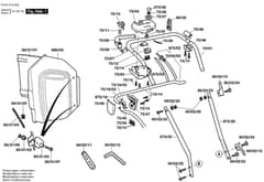 Atco Windsor 14S - F016314042 - Handle Assembly