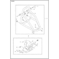 Husqvarna WS 440 HF - 967646602 - Housing