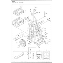 Husqvarna WS 440 HF - 967646602 - Trolley