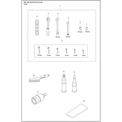 Husqvarna WS 440 HF - 967646602 - Tools