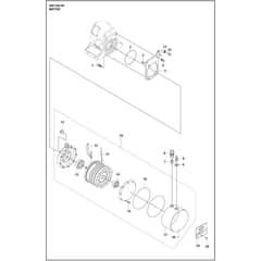 Husqvarna WS 440 HF - 967646602 - Motor