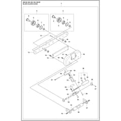 Husqvarna WS 440 HF - 967646602 - Blade Guard Guide