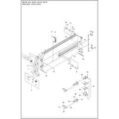 Husqvarna WS 482 HF - 967646702 - Blade Guard Centre