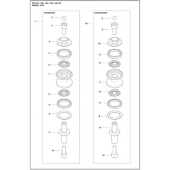 Husqvarna WS 482 HF - 967646702 - Wheel Kit