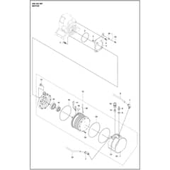 Husqvarna WS 482 HF - 967646702 - Motor