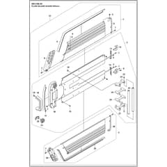 Husqvarna WS 8 - 967971301 - Flush Blade Guard 01