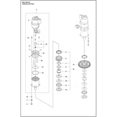 Husqvarna WS 8 - 967971301 - Feeding Motors