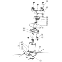 Cobra WT60SP - Wheeled Trimmer Jan 2022 Trimmer Head Assy Diagram