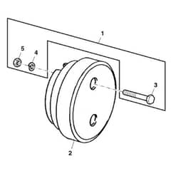 John Deere X105 - PC12385 - Front Wheel - ST642239