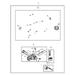 John Deere X107 - PC13997 - Repair Kit - ST886317