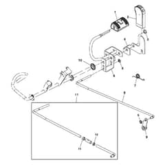 John Deere X110 - PC9636 - FORWARD - ST163900