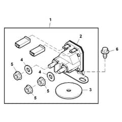 John Deere X110 - PC9636 - Solenoid Kit - ST893363