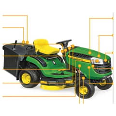 John Deere X115R Tractor - Quick Reference Guide