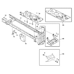 John Deere X120 - PC9637 - Frame - ST245021