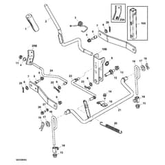 John Deere X125 - PC10449 - Mower Deck - ST245843