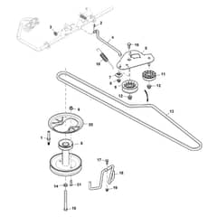 John Deere X126 - PC13344 - Belt Drive - ST977194
