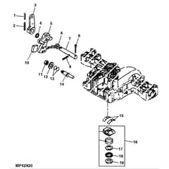 John Deere X130R - PC10316 - Transaxle Control - ST163894