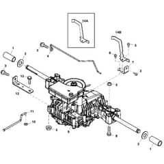 John Deere X130R - PC10316 - Transmission - ST247243