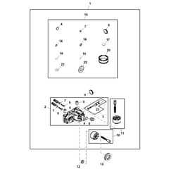 John Deere X130R - PC10316 - Repair Kit - ST862316