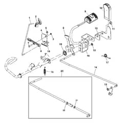 John Deere X140 - PC9638 - Forward - ST164076