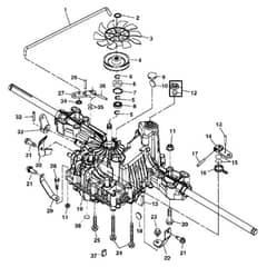 John Deere X140 - PC9638 - Transmission - ST245107