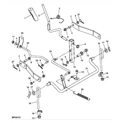 John Deere X140 - PC9638 - Mower Deck - ST245132