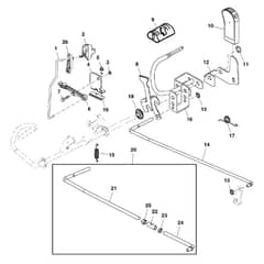 John Deere X145 - PC10450 - Forward ( - 020000) - ST244781
