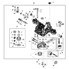 John Deere X145 - PC10450 - Repair Kit - ST245978