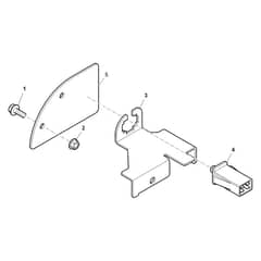 John Deere X145 - PC10450 - Engine Stop (020001 - ) - ST698775