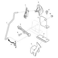 John Deere X145 - PC10450 - Cruise Control - ST805257