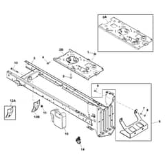 John Deere X145 - PC10450 - Frame - ST805738