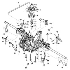 John Deere X145 - PC10450 - Transmission - ST893223