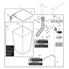 John Deere X145 - PC10450 - Material Collection (3/3) - ST965173