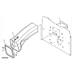 John Deere X155R - PC10452 - Chute ( - 020000) - ST247282