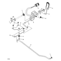John Deere X155R - PC10452 - Forward ( - 020000) - ST247287