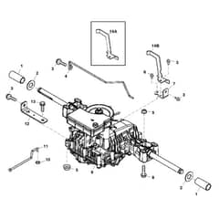 John Deere X155R - PC10452 - Transmission - ST247290