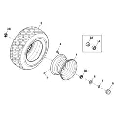 John Deere X167 - PC13999 - Wheels - ST1010034