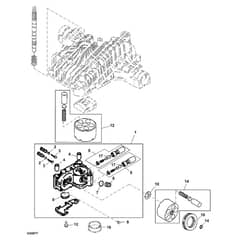 John Deere X167 - PC13999 - Valves - ST1010350