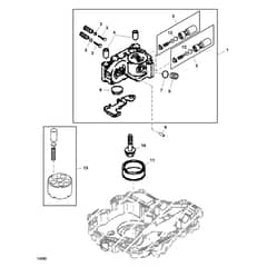John Deere X167R - PC16002 - Transaxle Center - ST1014888